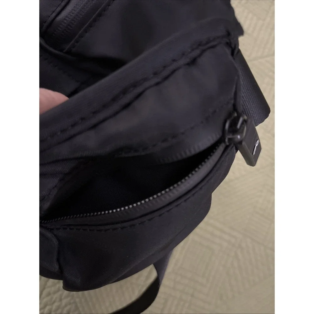 Rawlings Players Sling Bag Black Base/ Softball Crossbody Waist Pack 3 Sections